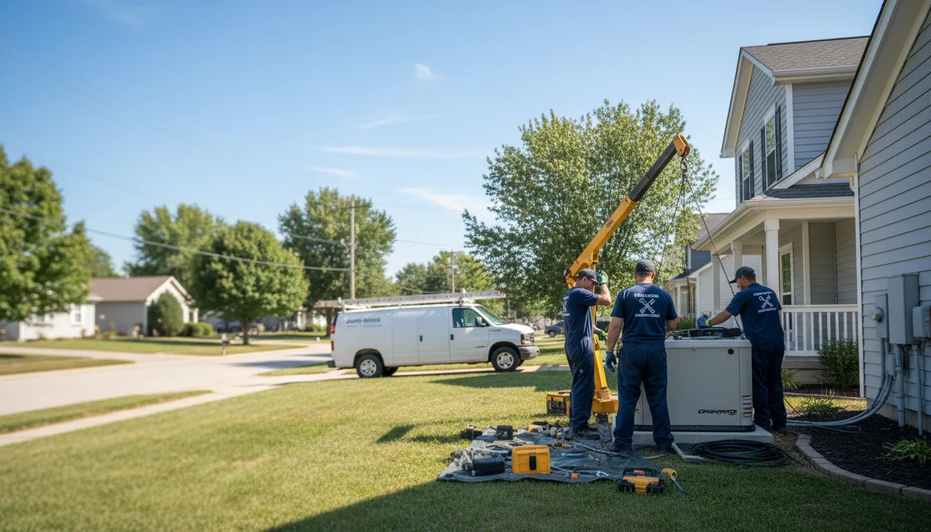 Generator Installation in East Alton, IL near me